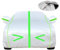 Autoabdeckung Winter Für Op𝗲l Corsa C Hatchback, 2000-2024, Hagelschutzplane Auto, Auto Abdeckplane Outdoor, Autoplane Wasserdicht，Atmungsaktiv, UV-beständig, Kratzfest(Silver)