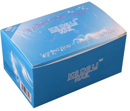 Nail Polish Remover Pads 2024 Newest Polish Remover 100PCS Quick Nail Polish Remover Wipes Individually Wrapped Nail Polish Remover Wet Wipes For Removing Nail Polish 1ml BRy410 (Light blue, One Size)