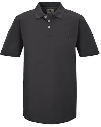 G.I.G.A. DX Herren Poloshirt/Polo Shirt GS 5 MN PLSHRT GOTS, anthrazit, S, 42648-000