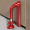 Einbruchschutz Tür, Türsicherung Einbruchschutz, Türsicherung Innen, Portable Door Lock, Einstellbares Türstopper Sicherheitsgerät für Persönlichen Schutz von Heimhotels und Reisen(Rot)