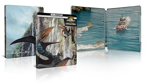 Blu-Ray 4K Uhd Jurassic World - La Rinascita (Steelbook) (4K Ultra Hd+Blu-Ray)