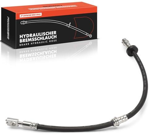 Frankberg Bremsschlauch Bremsschläuche Vorne Kompatibel mit A2 8Z0 1.4 1.4 TDI 1.6 FSI 1.2 TDI 2000-2005 Replace# 8Z0611707,8Z0611707C