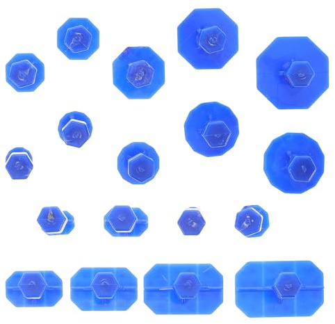 Hemobllo 18 pollici Kit Tirabolli Carrozzeria con Ventosa per Rimozione Ammaccature Auto Riparazione Danni da Grandine e Piccole Imperfezioni Carrozzeria Strumento Versatile per Suv e