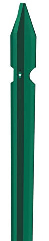 Paletto In Ferro Plastificato, Per Recinzione, Altezza 150cm,Conf. 10 Pezzi