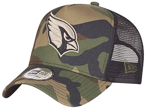 New Era Verstellbare Trucker-Kappe – Arizona Cardinals Wood Camo, Arizona Cardinals, One Size