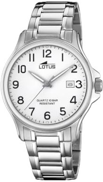 Lotus HerrenArmbanduhr Analog Quarz Edelstahl 18645/1