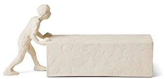 Kähler Stier H12 cm Astro Skulpturen Spiritueller Fokus Struktur Steinzeug, rot