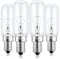 BROTOU Dimmable T25 40W Cooker Hood Bulb 4 Pack, E14 SES 220V-240V 380LM 2700K Warm White Incandescent Bulbs for Extractor Fan, Sewing Machine