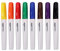 Amazon Basics Permanentmarker mit Pinselspitze, 8er-Pack, Mehrfarbig