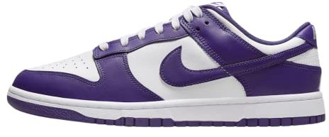 NIKE Dunk Low Retro Chaussures de Basket-Ball pour Femme Violet Pointure 43, Violet, 45 EU