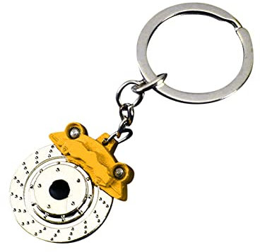 Day Modified Father's Brake Car Ring Geschenk Anhänger Kette Schlüsselanhänger Taille Schlüsselanhänger Trabant Schlüsselanhänger (f, One Size)