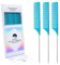 Vellen Hair Professionelle 22,9 cm Nadelstielkämme für Haarstylisten, Hitzebeständiges und Antistatisches PEI Material, Edelstahl Nadelstielkamm – 3 Stück