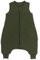 schlummersack Schlafsack mit Füßen Sommer 1 Tog 120 cm dünn Olive | Kinder Schlafsack mit Beinen für eine Körpergröße 120-130cm Füßen 1 Tog