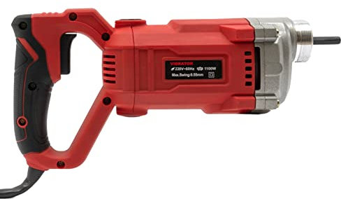 vinnyooc Vibreur Beton Electrique 220V 1100W Vibrateur Pour Béton Tenu À La Main Outillage Électroportatif Avec Aiguille Vibrante 6.6 FT/2M Outils À Béton Pour Différentes Constructions En Béton