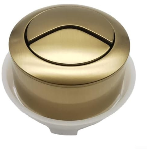 Cloudpower WC Spültaste, Ersatz WC Spülknopf Gold WC Spülknopf Zubehör für Kabelbetriebene Verdeckte Spülkasten WC Spülkasten Spülkasten Spülkasten Spülen Teile