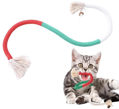 SDFLKAE Bastoncini di erba gatta per gatti, giocattolo da masticare per gatti, per la cura dei denti e contro l'alito cattivo