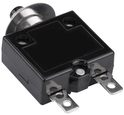 Kuoyuh 88 Series Thermoschalter Leistungsschalter, Automatischer Schutzschalter mit Reset Taste, 15A, AC 125-250V