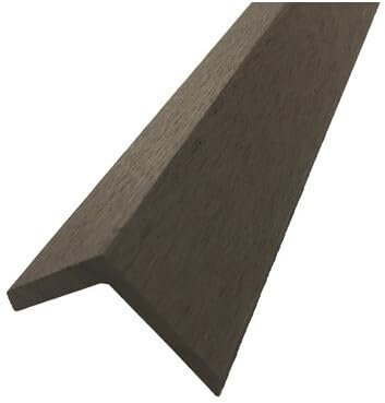 OOGarden - Lame finition terrasse composite - 240cm - Chocolat