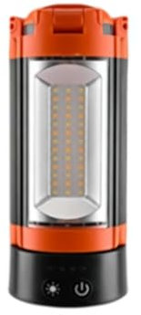 Portable Camping Light with Stand 6ft Max Height, Rechargeable Cordless Work Light with 3 LED Lamp Heads, 2500 Lumens Dimmable Magnetic Emergency Flashlight with Detachable Tripod