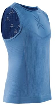 X-Bionic Herren Xceed Run Tank Top – Performance-Lauftop mit HygroDiffuser & VectorSphere Technologie – Thermoregulation & Feuchtigkeitsableitung für höchsten Komfort