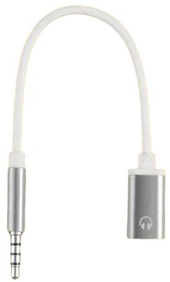 NONGYU Adaptateur auxiliaire 3,5 mm mâle vers type C femelle pour écouteurs, câble USB C, câble audio 3,5 mm