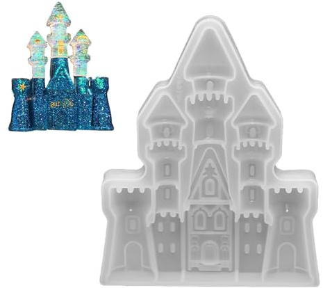 OYIWINMI Gipsformen zum Gießen, Silikon Formen zum Gießen Haus, Silikon Gießformen für DIY Geschenke Heimdekoration