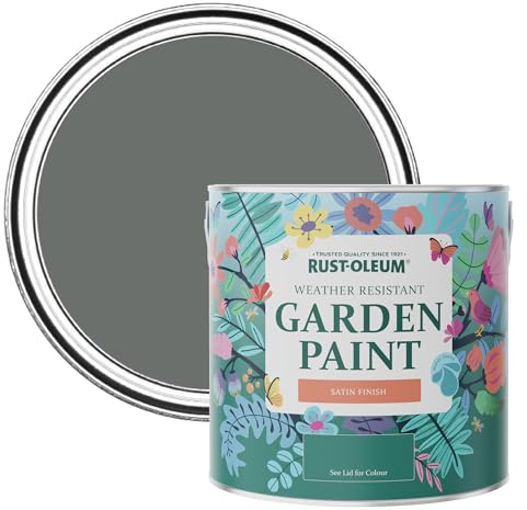 Rust-Oleum Mould Resistant Garden Paint in Satin Finish - Ouseburn 2.5 litre