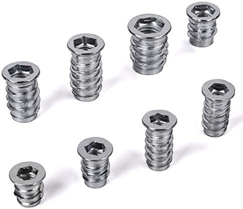 100 x SO-TECH® PROFI Manchons à Visser avec Rebord M10 x 20 mm en Acier Galvanisé à Six Pans Creux