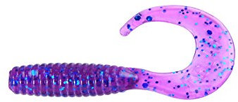 Relax Twister 1 3,5 cm Barsch Forelle Döbel 10 Stück 165 Violett