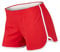 Soffe Damen Juniors Dolphin Yoga-Shorts, rot, Mittel