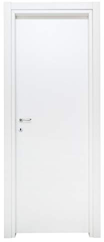 Kimono Porta Interna a Battente Ecodoor 2.0, Laminato Bianco, Destra (210x60)