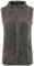 OXMO OXTheri Damen Weste Fleece Outdoor Weste mit Stehkragen Eingrifftaschen Reißverschluss Regular fit, Größe:M, Farbe:Castlerock (799486)
