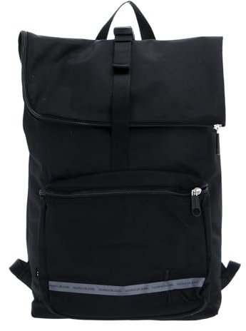 Calvin Klein CKJ Sport Essential Roll Top Backpack Black