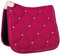 HKM Sweet Valentine Tapis de Selle Rose/Argent Taille unique