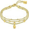 BOSS Jewelry Gliederarmband für Damen Kollektion IRIS Gelbgold - 1580335