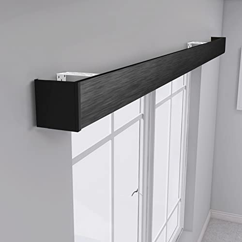 zshine Curtain Pelmet Panel Without Tracks Decorative Valance Ceiling or Wall Mounting Customize Length for Roller Blins, Venetian Blinds, Curtain etc
