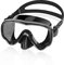 EverSport Gafas de natación para adultos con cubierta de nariz para mujeres y hombres, sin fugas, máscara de buceo de visión amplia transparente, gafas de natación para piscina de agua abierta, gafas