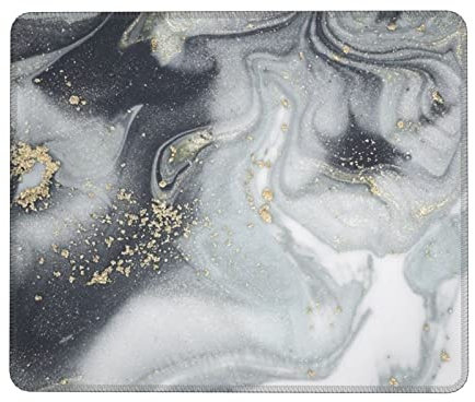 Tapis de souris confortable en marbre oriental avec base en caoutchouc antidérapant, pour ordinateur ou jeu, tapis de bureau pour clavier