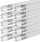 ZONE LED Lot de 10 tubes LED, 120 cm, blanc froid (6500 K), 1850 lumens, T8, G13-18 W (remplace 36 W) avec démarreur inclus, tube LED, tube fluorescent, lampe néon