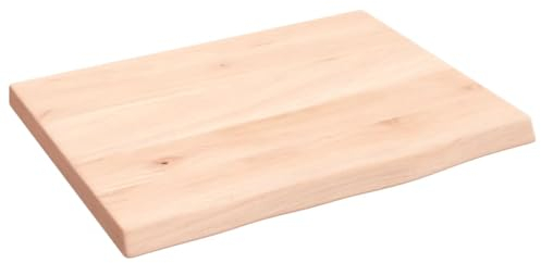 vidaXL Étagère Murale 40x30x2 cm Bois de chêne Massif Non traité