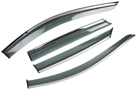 Seitenscheiben Windabweiser Deflektoren Für VW Für Touran 5T 2016-2022 4X Auto Seite Fenster Visier Regen Augenbraue Rauch Schutz Abdeckung Zubehör Autofenster Windabweiser