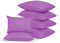 Yorkshire Bedding Purple Pillow Cases 6 Pack 100% Soft Brushed Microfiber Pillowcases with Envelope Closure- Fade & Stain Resistant Housewife Pillow Case 50 X 75 Cm