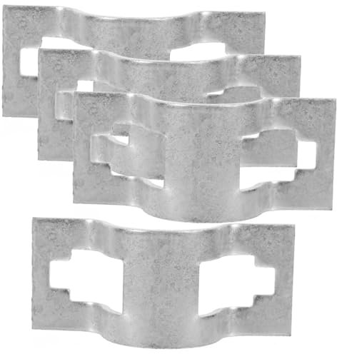 WHAMVOX 4pcs Scaffold Crossbar Clamp Steel Pipe Scaffolding Fixing Locking Clamp Accessory for Construction Scaffolding Supply