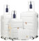 Sea choice Hartschalenkoffer Set 4 Teilig S/M/L/XL Rollkoffer Handgepäck 100% PP Reisekoffer mit 360°Doppel Zwillingsrollen & TSA Schloss(20 Erweiterbar)