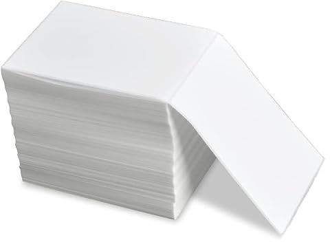 iboo 500 Versandetiketten, 10 x 15 cm, für Thermodrucker, selbstklebend, wasserfest, 500 Stück