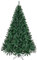 LALAHO Sapin de Noël Artificiel 120/150/180cm/210cm pour Décoration de Noël Matériau PVC avec Pied en Métal (Vert, 120cm)