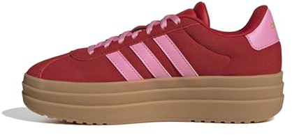 adidas Unisex Children's Vl Court Bold Shoes Junior Shoes, Better Scarlet Bliss Pink Gold Metallic, 5.5 UK