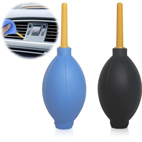 XUZOPIM Pack Of 2 Bellows Camera, Lens Cleaning Kit, Bellows Dust Blower, Camera Cleaning, Camera Bellows, For Cleaning Camera Sensors, Keyboards And Lenses