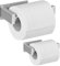 Aikzik Toilettenpapierhalter ohne Bohren, Selbstklebend Toilettenpapierrollenhalter Edelstahl Klopapierhalter Wc Halter Rollenhalter Klorollenhalter Papierhalter für Küche und Badzimmer, Packung mit 2