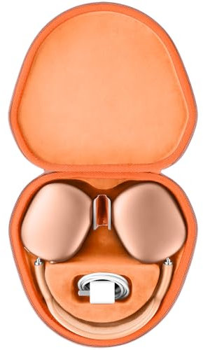 co2CREA Tragetasche kompatibel mit Apple AirPods Max Kopfhörern, versetzt Kopfhörer sofort in den Schlafmodus, verbessertes Smart Case für Kopfhörer (Nur Tasche)